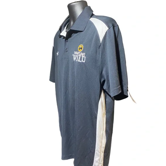 Brand new Under Amour LG loose heat gear black polo. - Picture 4 of 7